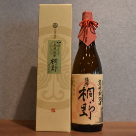 Nakamata Sake Brewing Koshu Satsuma Kirino 5 years old sake 25 degree 1800ml