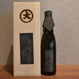 Oishi Sake Brewing Nuba Tama Long-term 720 28 degree Wooden Box Potato 28 degree 720ml