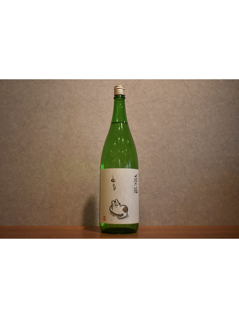 Hagi no Tsuru Junmai Ginjyo Separated Evening Coolness Cat Label 1800ml