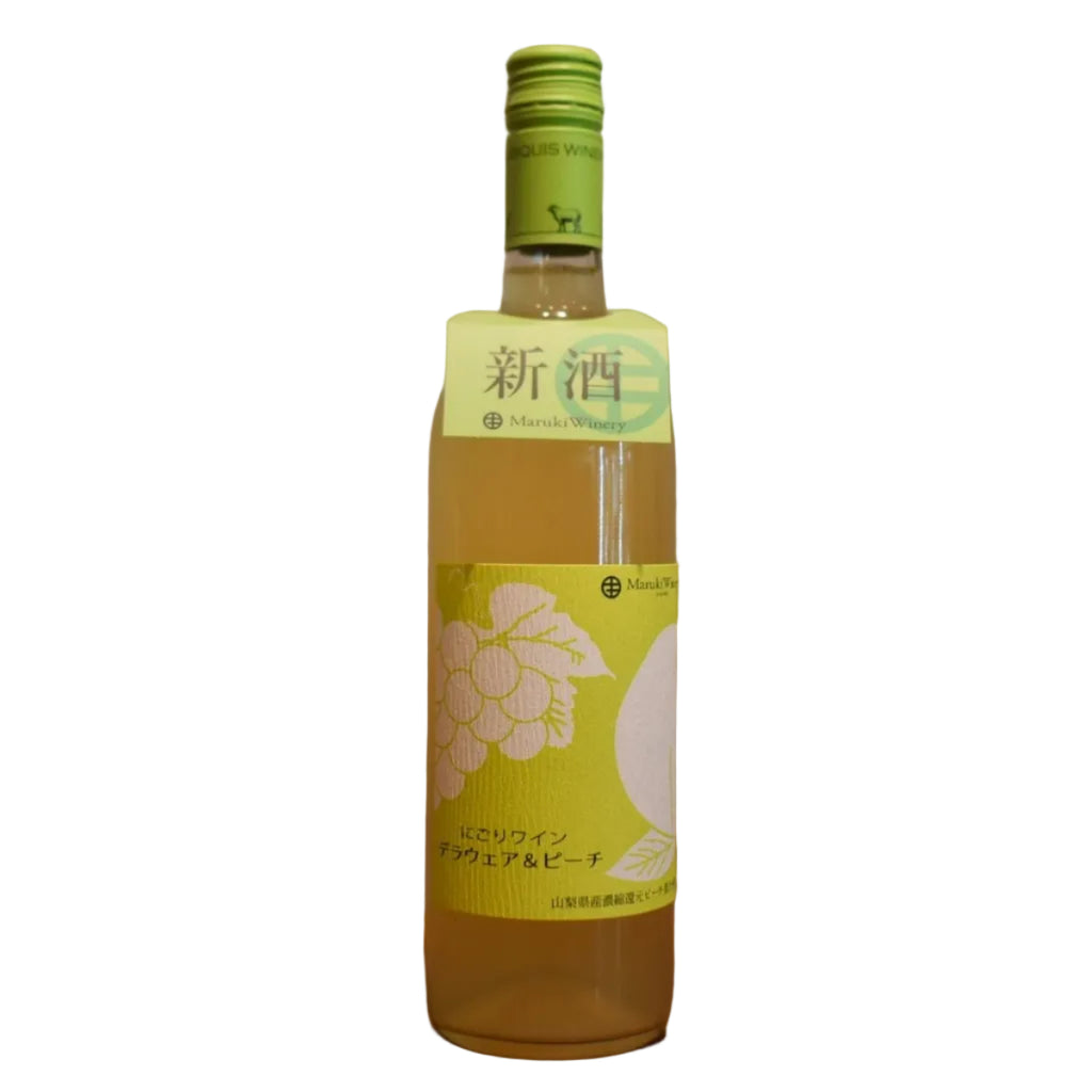 Maruki Nigori Wine Delaware & Peach New Wine 2026 750ml