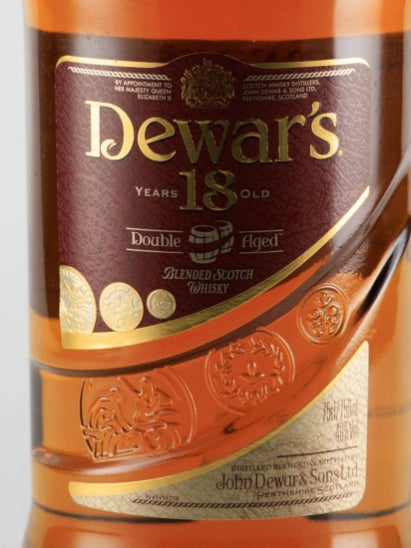 Dewar's 18 Years 750ml Old Label