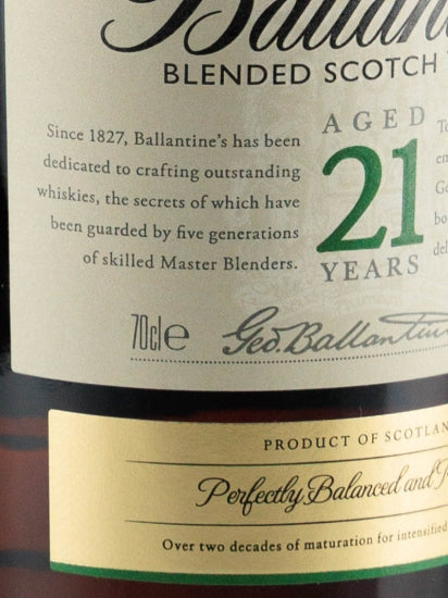 Ballantine's 21 Years