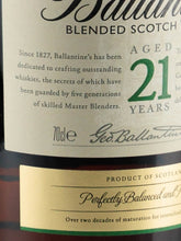Load image into Gallery viewer, Ballantine's 21 Years
