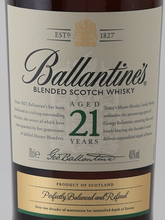 Load image into Gallery viewer, Ballantine's 21 Years