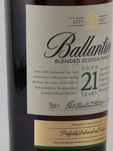 Load image into Gallery viewer, Ballantine's 21 Years