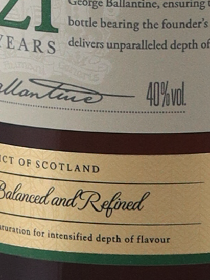 Ballantine's 21 Years
