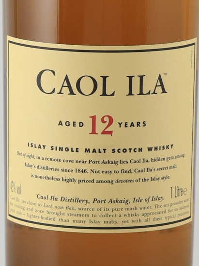 Caol ila 12 years 1L