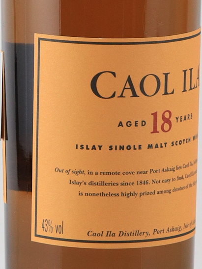 Caol ila 18 years [Authorized Import]