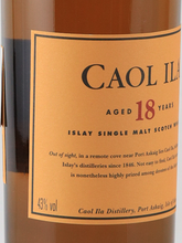 Load image into Gallery viewer, Caol ila 18 years [Authorized Import]