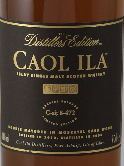 Caol Ila Distillers Edition 2000/2012