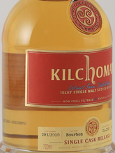 Load image into Gallery viewer, Kilchoman 2010 Bourbon Barrel