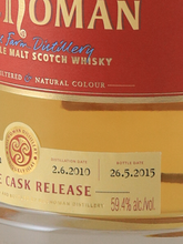 Load image into Gallery viewer, Kilchoman 2010 Bourbon Barrel