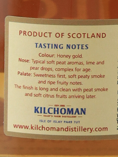 Kilchoman 2010 Bourbon Barrel