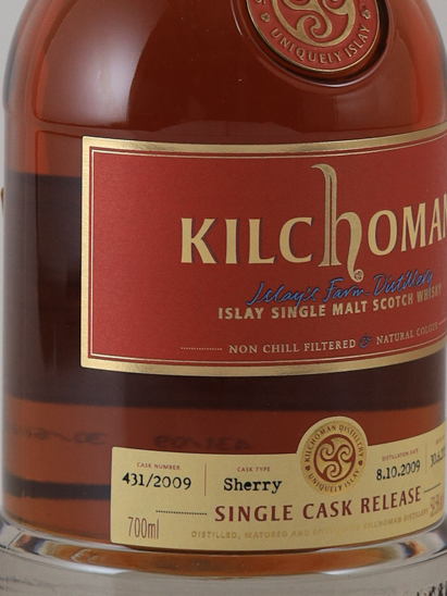 Kilchoman 2009 Oloroso Sherry Butt for Whisky Live