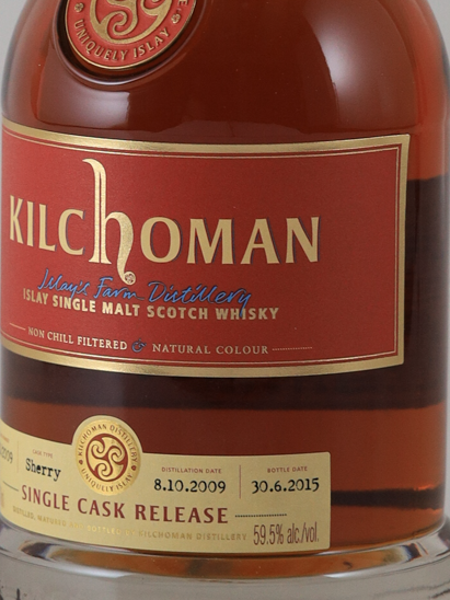 Kilchoman 2009 Oloroso Sherry Butt for Whisky Live