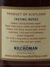 Load image into Gallery viewer, Kilchoman 2009 Oloroso Sherry Butt for Whisky Live