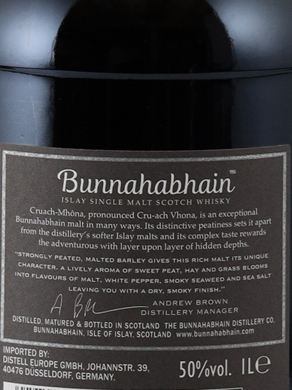Bunnahabhain Crackmona 1L