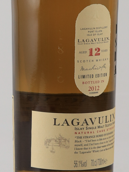 Lagavulin 12 Years Cask Strength 2012