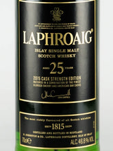 Load image into Gallery viewer, Laphroaig 25 Years Cask Strength 2015 Release