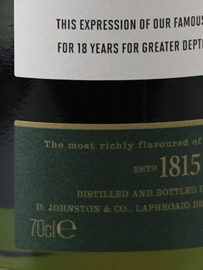 Laphroaig 18 Years 700ml