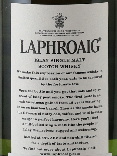 Laphroaig 18 Years 700ml