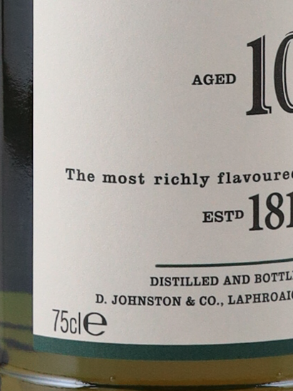 Laphroaig 10 Years 750ml Old Label