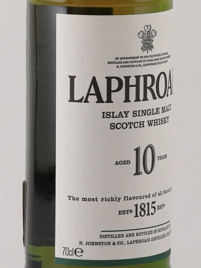Laphroaig 10 Years 700ml Old Label