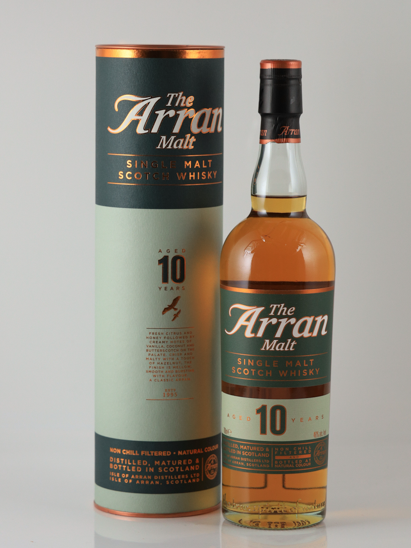 Arran Malt 10 Years Old Label