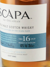Load image into Gallery viewer, Scapa 16 Years Old Label