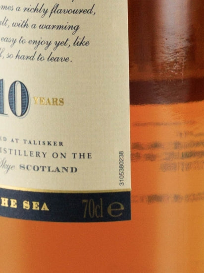 Talisker 10 Years 700ml Old Label