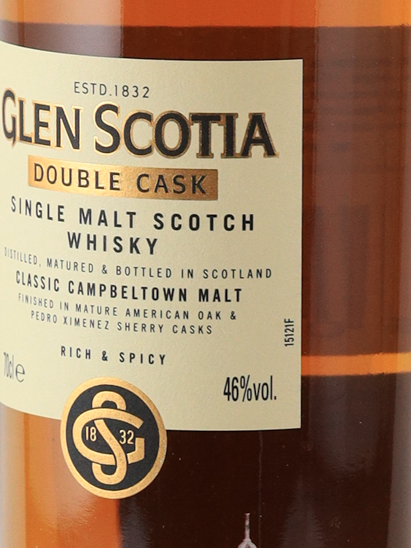 Glen Scotia Double Cask Old Label