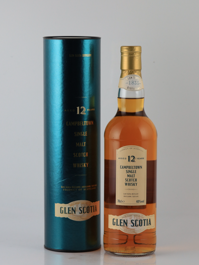 Glen Scotia 12 Years Old Label