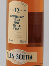 Load image into Gallery viewer, Glen Scotia 12 Years Old Label