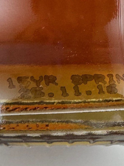 Springbank 15 Years Old Label