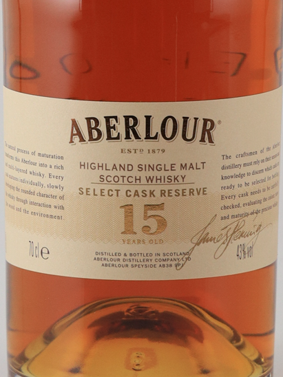 Aberlour 15 Years Select Cask