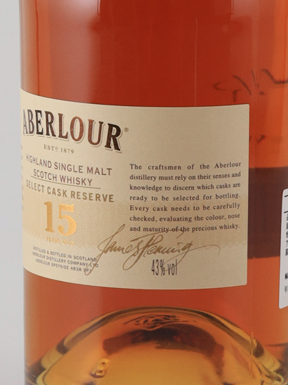Aberlour 15 Years Select Cask