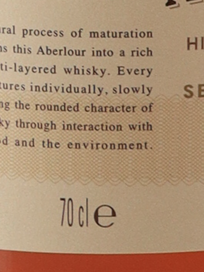 Aberlour 15 Years Select Cask