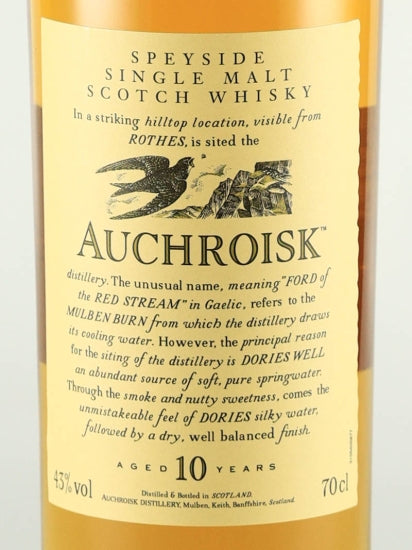 Auchroisk 10 Years 2021 Release Lot 1090