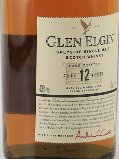 Glen Elgin 12 Years