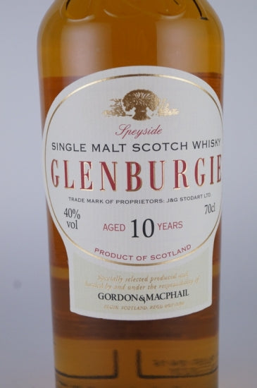 Gordon & McPhail Glenburgie 10 years 40%