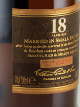 Load image into Gallery viewer, Glenfiddich 18 Years Very Old Label
