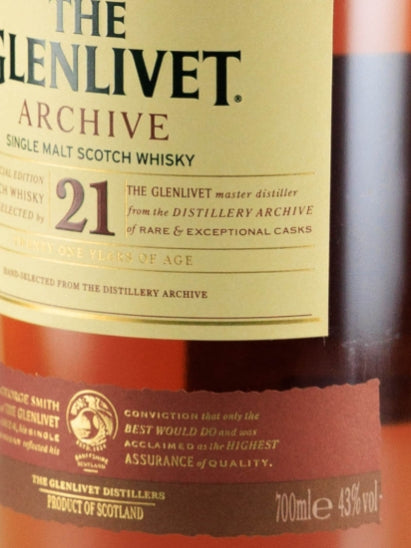 Glenlivet 21 Years Argyll