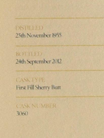 Gordon & MacPhail Glenlivet 1955/2012