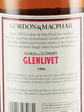 Load image into Gallery viewer, Gordon &amp; MacPhail Glenlivet 1966/2012
