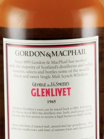 Gordon & MacPhail Glenlivet 1965/2012
