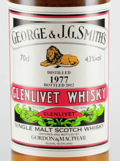 Gordon & MacPhail Glenlivet 1977/2012