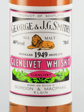Load image into Gallery viewer, Gordon &amp; MacPhail Glenlivet 1949/2001