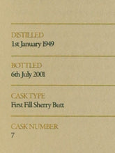 Load image into Gallery viewer, Gordon &amp; MacPhail Glenlivet 1949/2001
