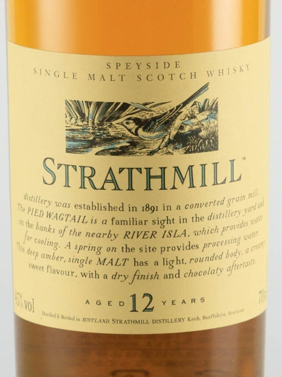 Strathmill 12 Year Old Label 2015 Release Lot 5301
