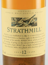 Load image into Gallery viewer, Strathmill 12 Year Old Label 2015 Release Lot 5301